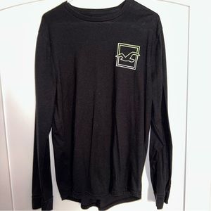 Hollister Logo Crewneck Long Sleeve Tee